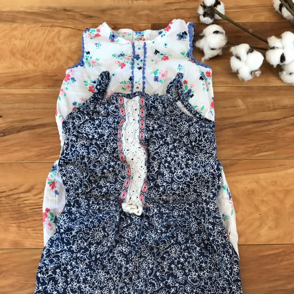 Two Precious Carters 18mo Rompers